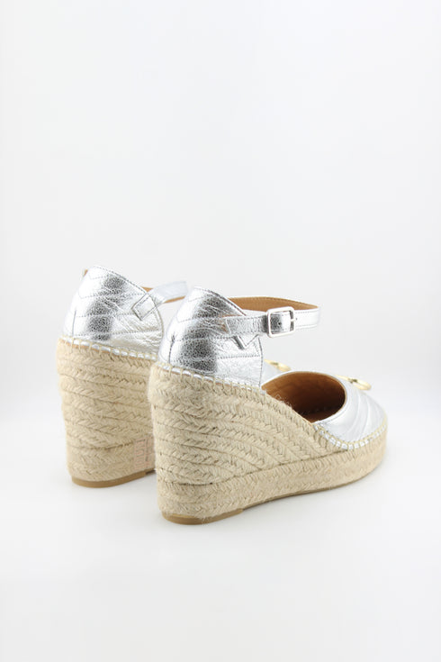 Nivel Espadrille Wedge Sandals with Ankle Strap