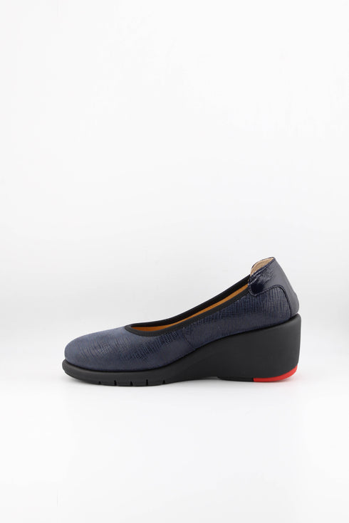 DFC Relax Textured Wedge Slip-On Loafers
