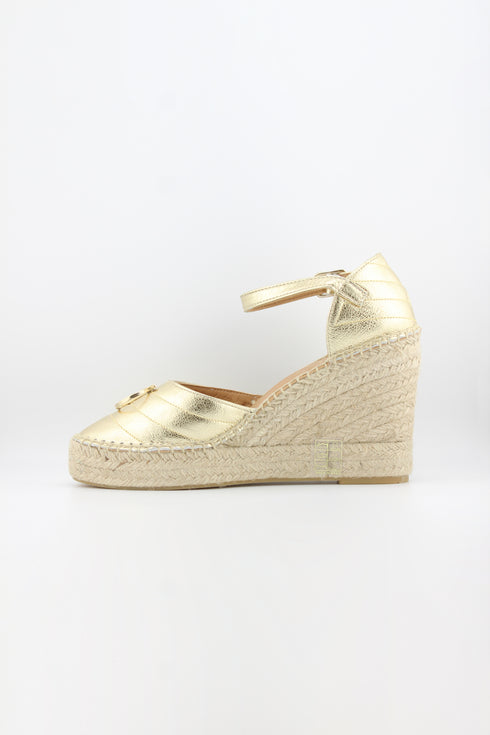 Nivel Espadrille Wedge Sandals with Ankle Strap