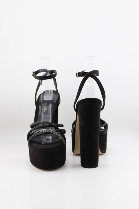 Sante Platform Strappy Block Heel Sandal