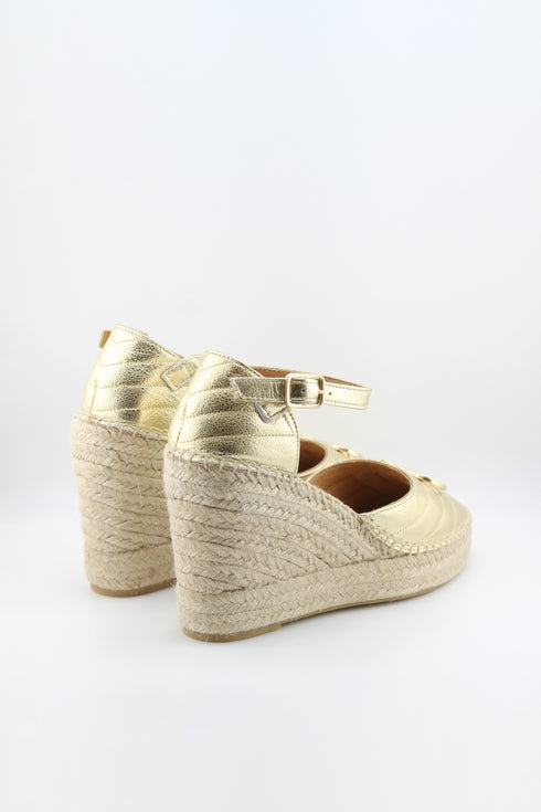 Nivel Espadrille Wedge Sandals with Ankle Strap