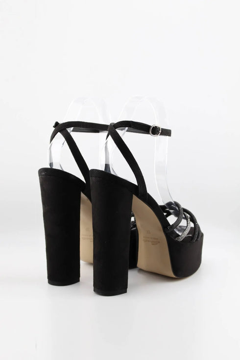 Sante Platform Strappy Block Heel Sandal