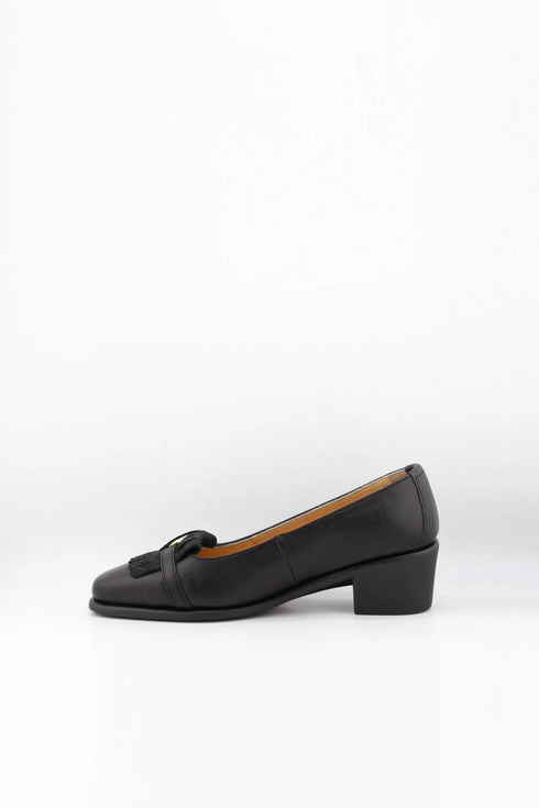 DFC Relax Classic Low Block Heel Loafers