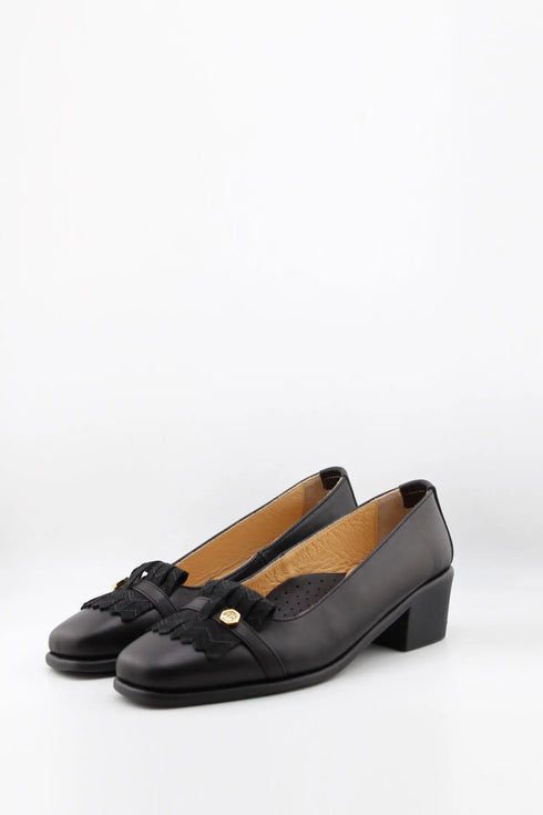 DFC Relax Classic Low Block Heel Loafers