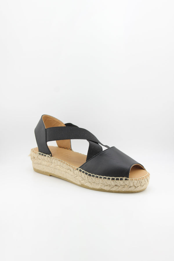 Jutelia Crisscross Espadrille Platform Sandals