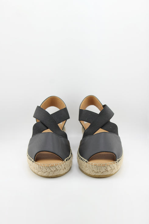 Jutelia Crisscross Espadrille Platform Sandals