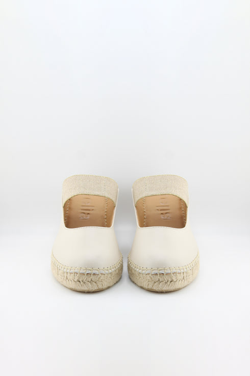 Jutelia Espadrille Wedge Mule Sandals