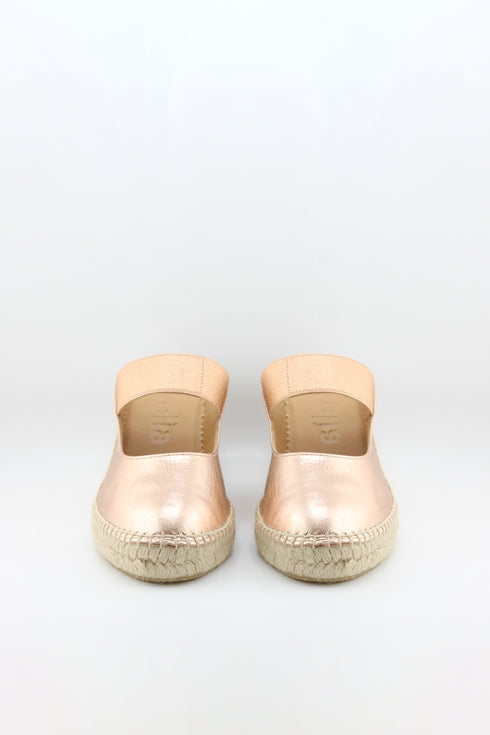 Jutelia Espadrille Wedge Mule Sandals