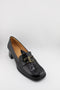 DFC Relax Block Heel Loafers with Buckle