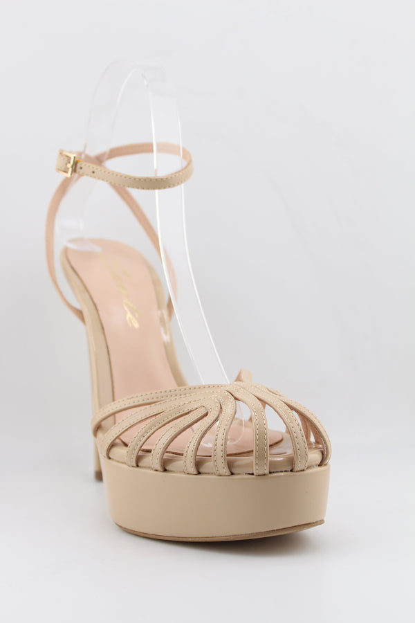 Sante Strappy High Heel Platform Sandals