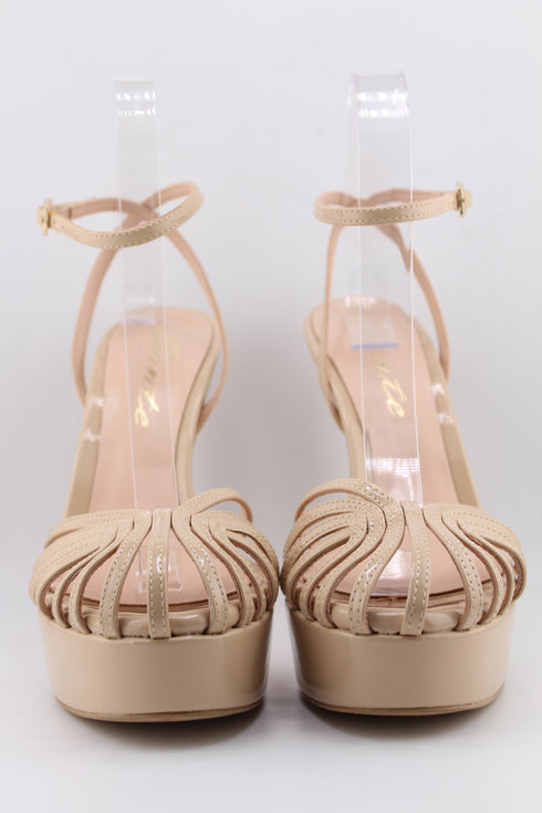 Sante Strappy High Heel Platform Sandals