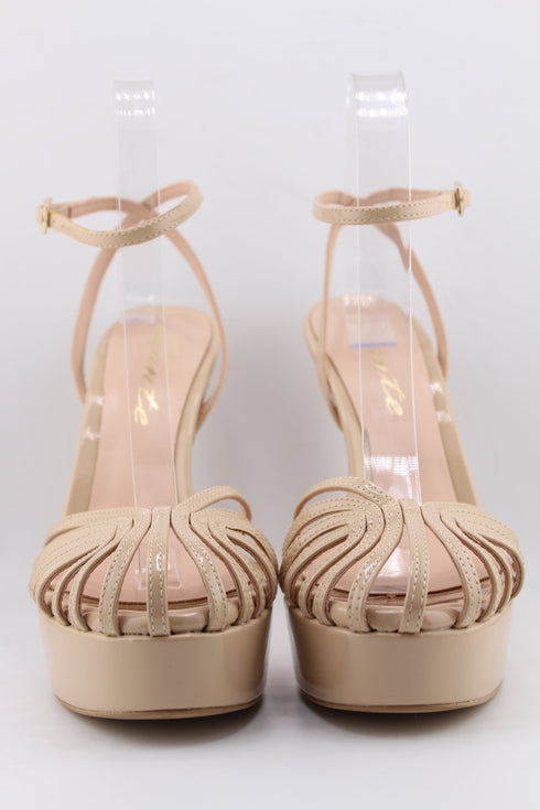 Sante Strappy High Heel Platform Sandals