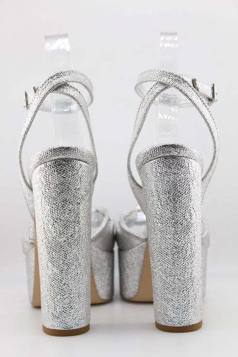 Sante Knotted Platform Heeled Sandals