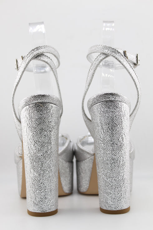 Sante Knotted Platform Heeled Sandals