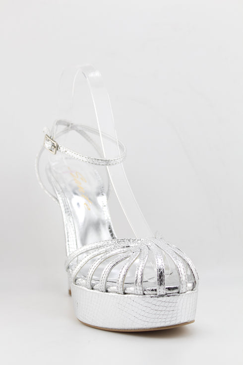 Sante Strappy High Heel Platform Sandals