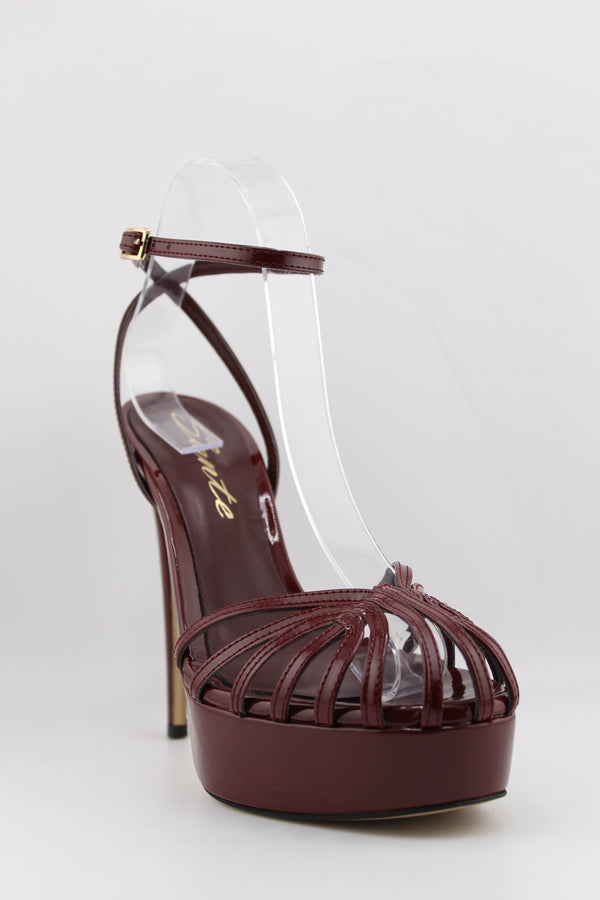 Sante Strappy High Heel Platform Sandals