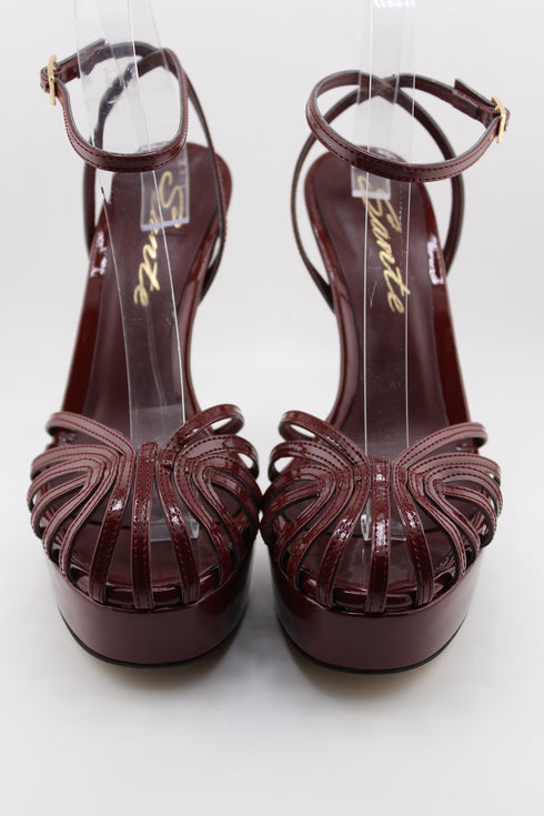 Sante Strappy High Heel Platform Sandals