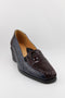 DFC Relax Patent Leather Wedge Loafer Shoes