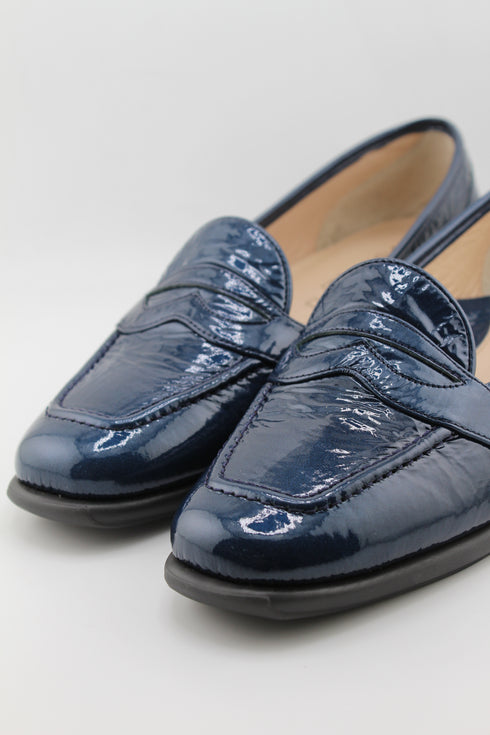 DFC Relax Sleek Leather Wedge Heel Shoes