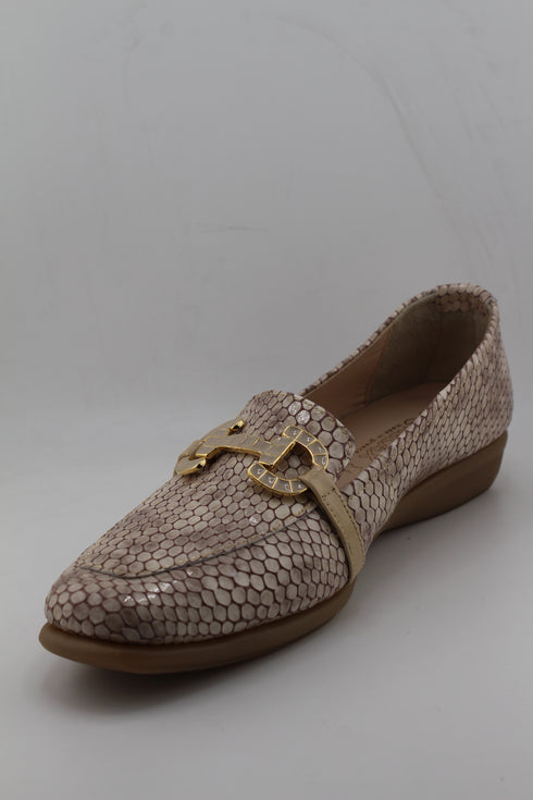 DFC Relax Textured Wedge Slip-On with Buckle