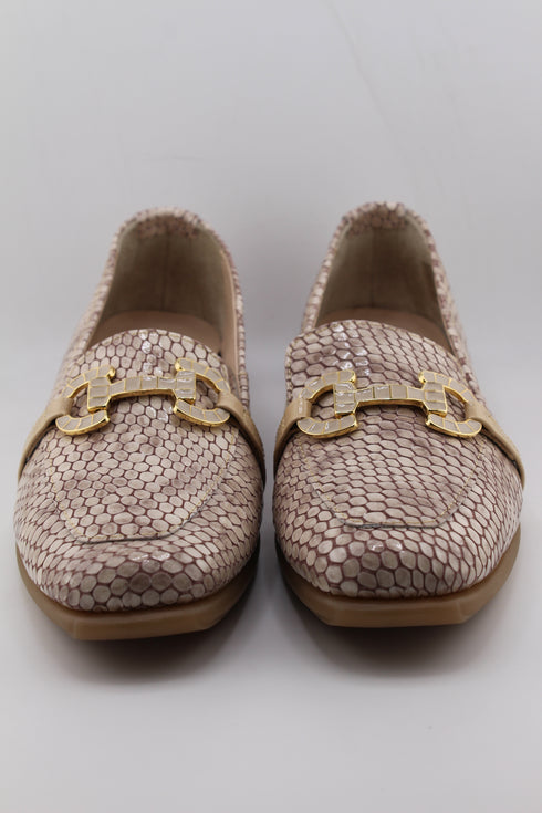 DFC Relax Textured Wedge Slip-On with Buckle