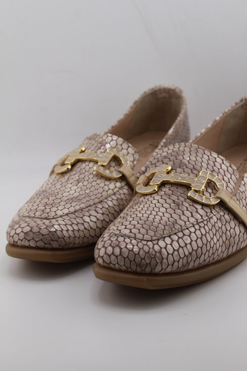 DFC Relax Textured Wedge Slip-On with Buckle