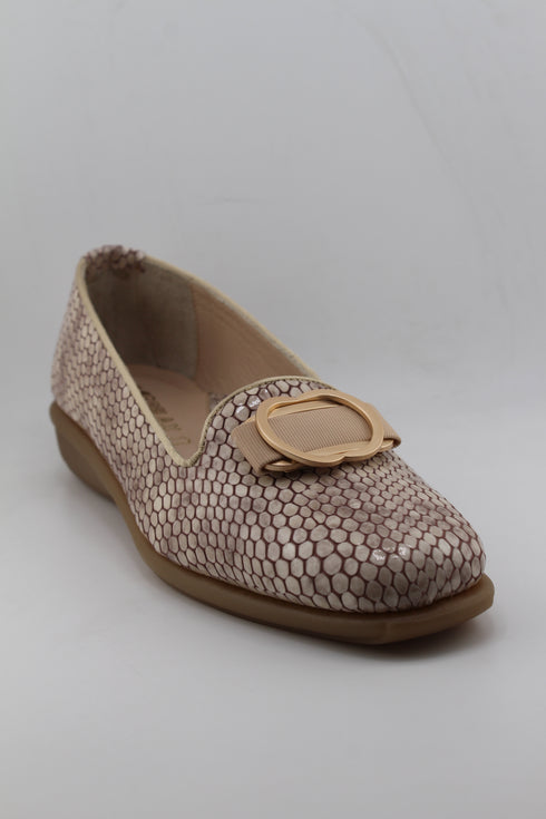 DFC Relax Perforated Leather Loafer with Buckle