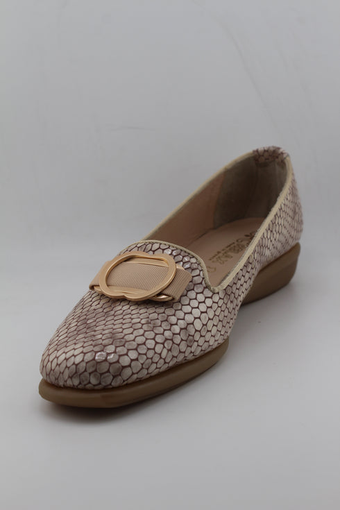 DFC Relax Perforated Leather Loafer with Buckle