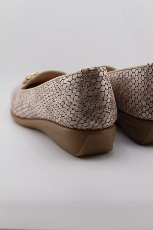 DFC Relax Perforated Leather Loafer with Buckle