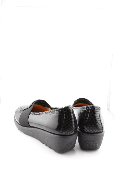 DFC Relax Wedge Heel Slip-On Loafers
