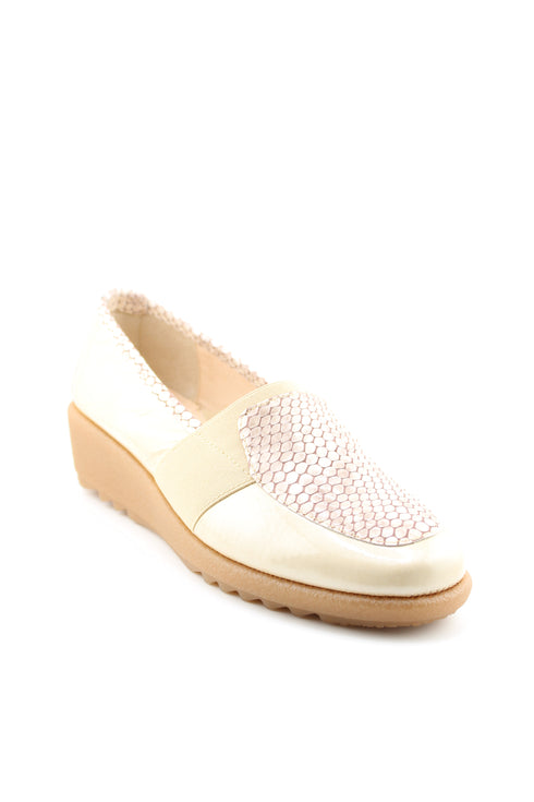 DFC Relax Wedge Heel Slip-On Loafers