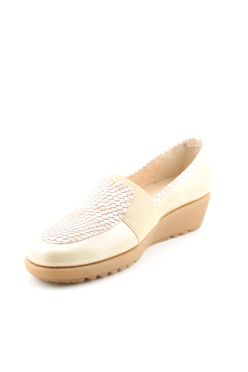 DFC Relax Wedge Heel Slip-On Loafers