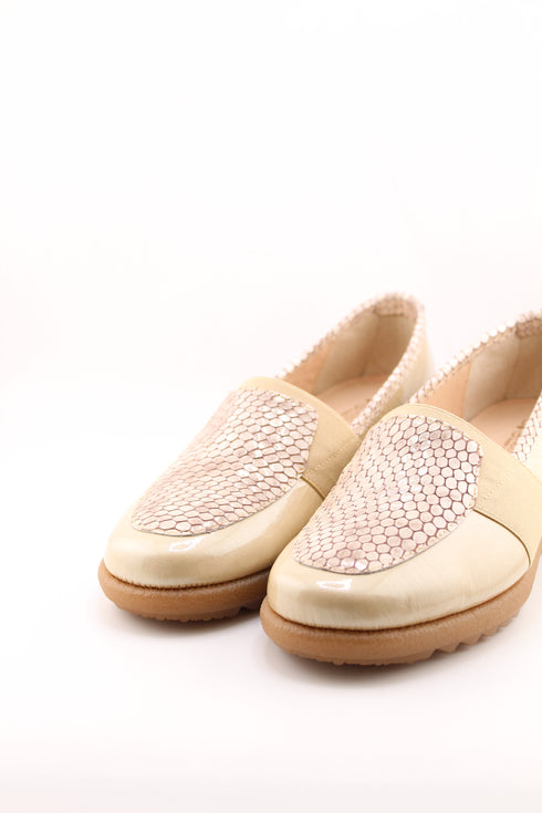 DFC Relax Wedge Heel Slip-On Loafers
