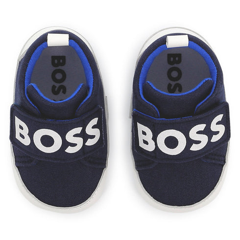 BOSS Soft sheep leather slippers