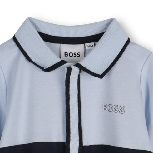 BOSS PiquÈ short overall cotton
