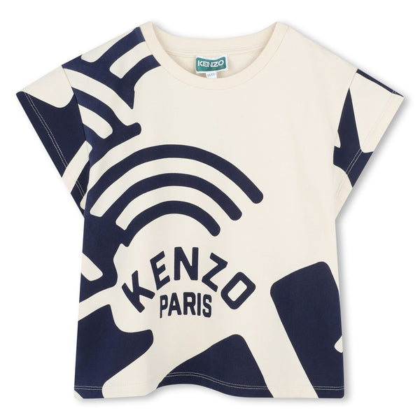 KENZO KIDS T-shirt in light fleece