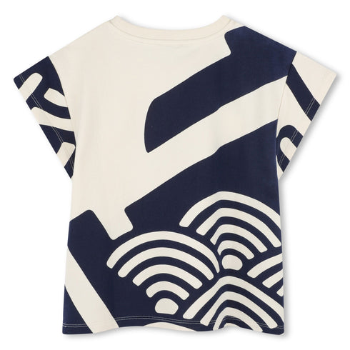 KENZO KIDS T-shirt in light fleece