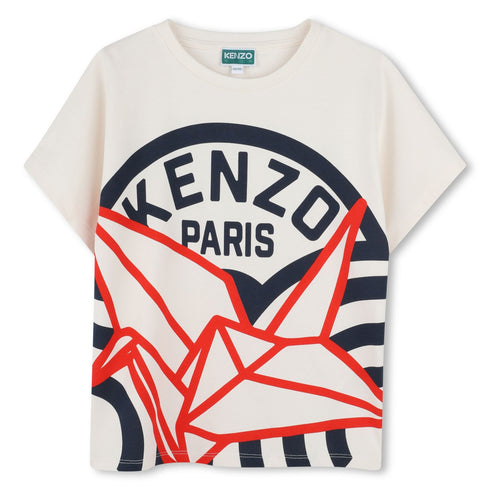 KENZO KIDS T-shirt in heavy jersey