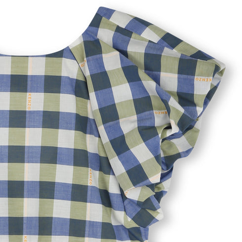 KENZO KIDS Dress with checks