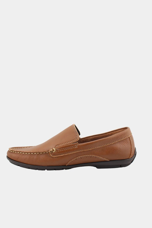 Baerchi Men Slip-On Loafer with Stitch Detail