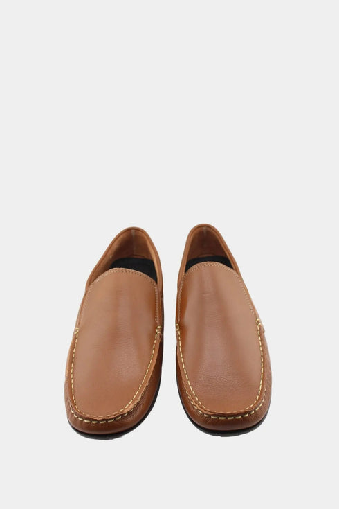 Baerchi Men Slip-On Loafer with Stitch Detail