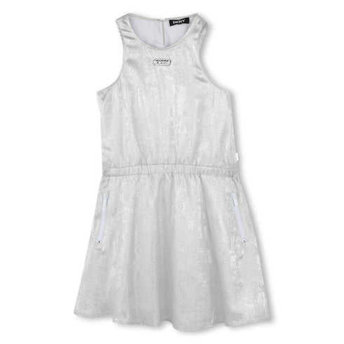 DKNY crepe sleeveless dress