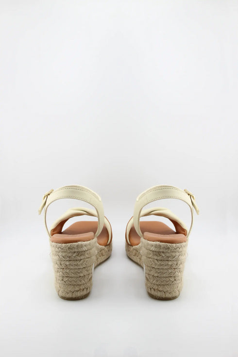 Jutelia Ankle Strap Espadrille Wedge Sandals
