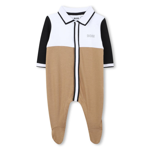 BOSS PiquÈ short overall cotton